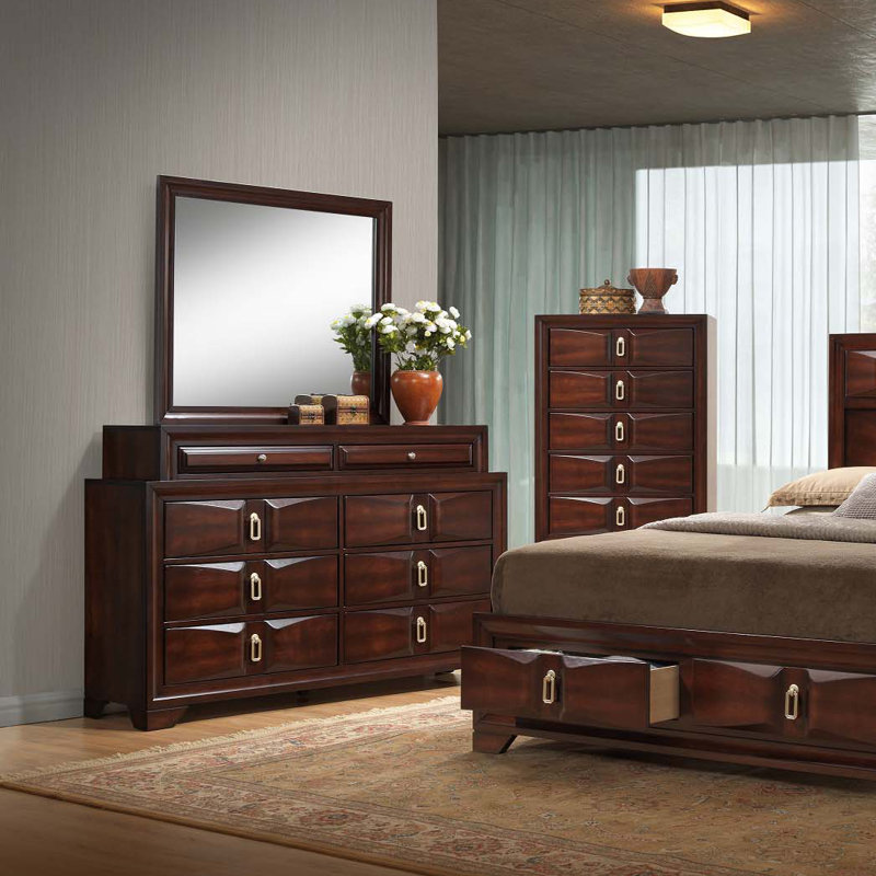 Latitude Run Pax 8 Drawers Double Dresser Reviews Wayfair