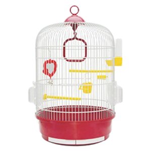 Living World Bird Cage with 2 Perches