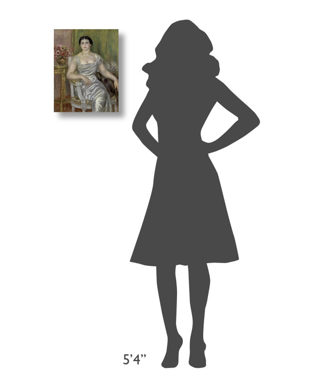 East Urban Home Portrait Of The Poetess Alice Valliere Print On