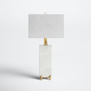 table lamp white and gold