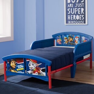 Pj Masks Toddler Bed Plastic Frame Bedroom Furniture W Rails For Kids Boys Girls 