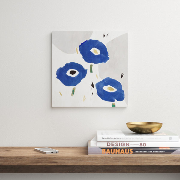 Blue Cluster Ii By Pi Creative Art Picture Frame Print On Paper Allmodern