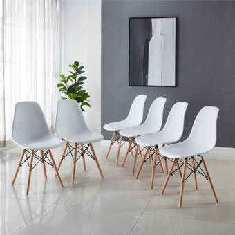 Orren Ellis Shuman Upholstered Dining Chair Wayfair