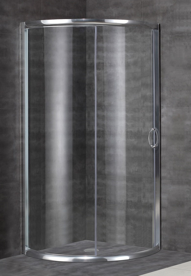 Aston 40 X 75 Single Sliding Semi Frameless Shower Door Wayfair