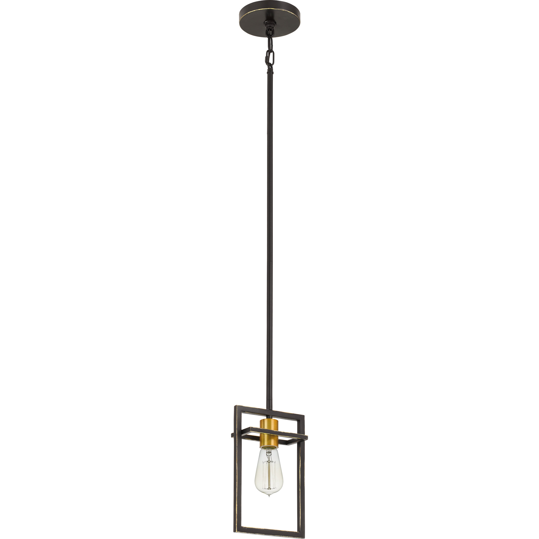 Theophania 1 Light Single Rectangle Pendant Reviews Allmodern