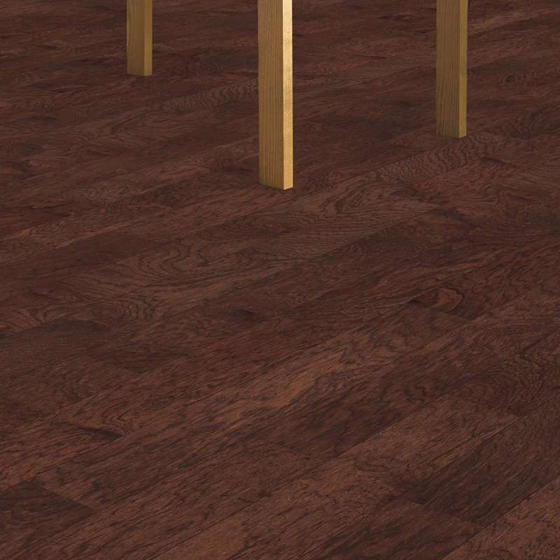 Mohawk Randhurst Hickory 3 4 Thick X 3 1 4 Wide X 74 Length Solid Hardwood Flooring Wayfair