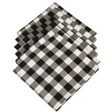 Black Gingham Cloth Napkins You Ll Love In 2020 Wayfair