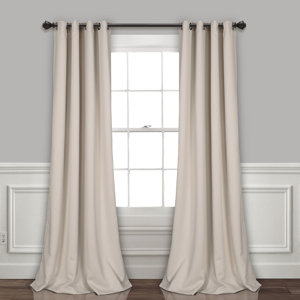 Ketterman Solid Blackout Grommet Window Panel Pair (Set of 2)