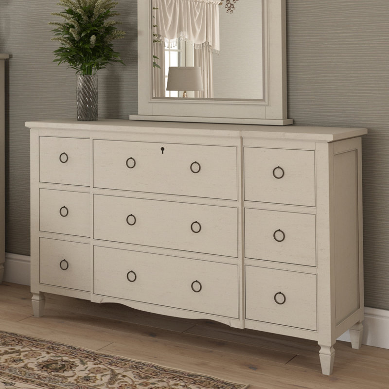 Canora Grey Payton Cottage 9 Drawer Dresser Reviews Wayfair