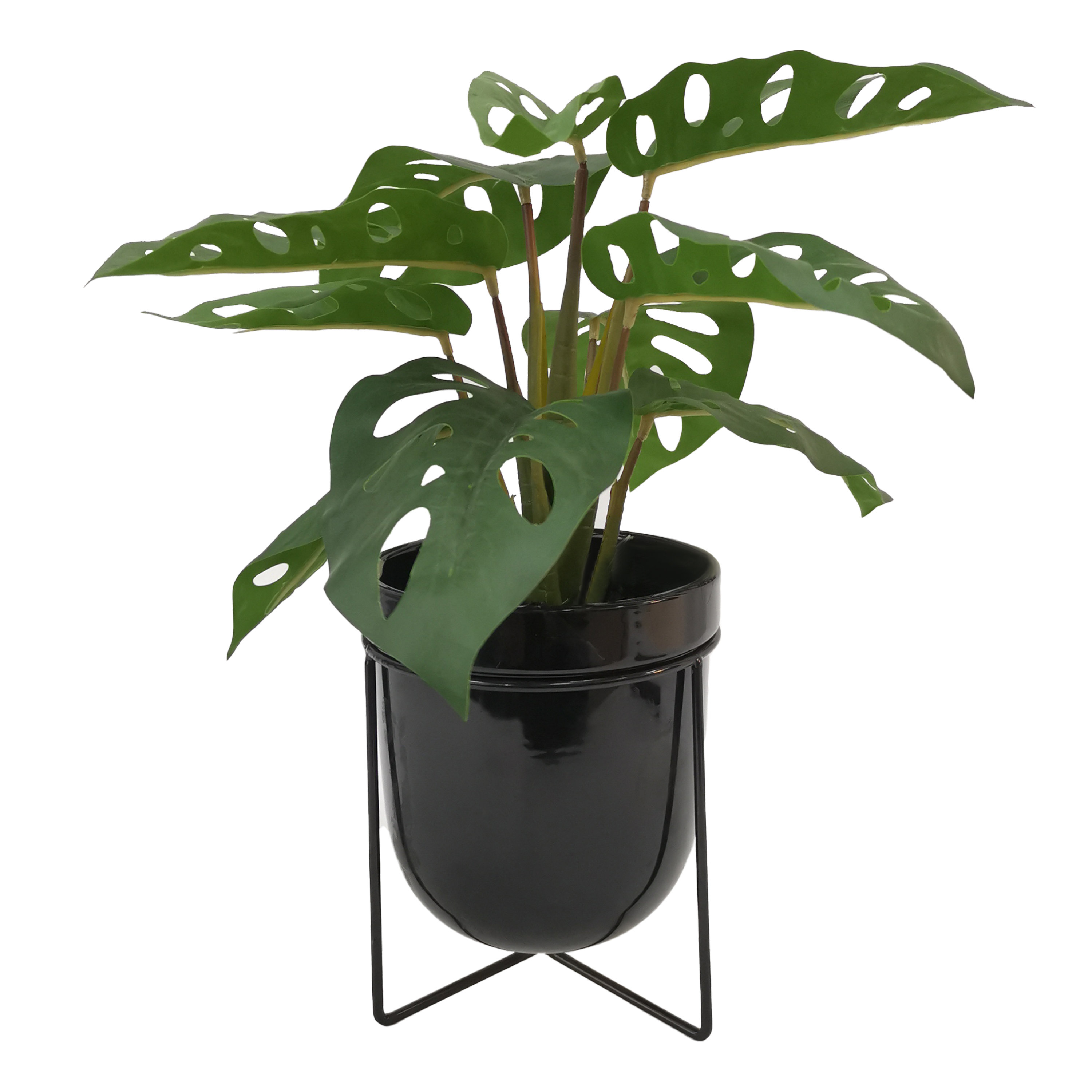 Primrue 14" Artificial Philodendron Plant in Pot Wayfair