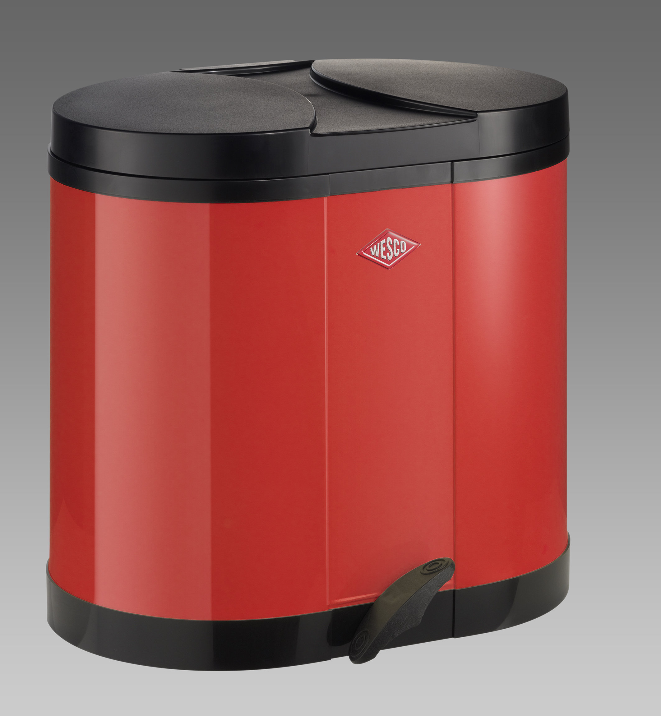 Wesco Eco Double 30 Litre Step On Rubbish Bin Wayfair Co Uk Wesco Eco Double 30 Litre Step On