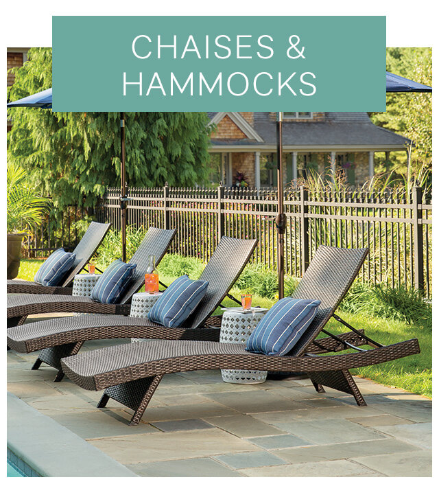 Chaises and Hammocks