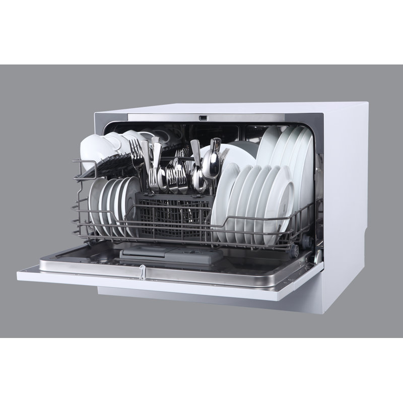 Sunpentown 21 65 55 Dba Countertop Dishwasher With Delay Start