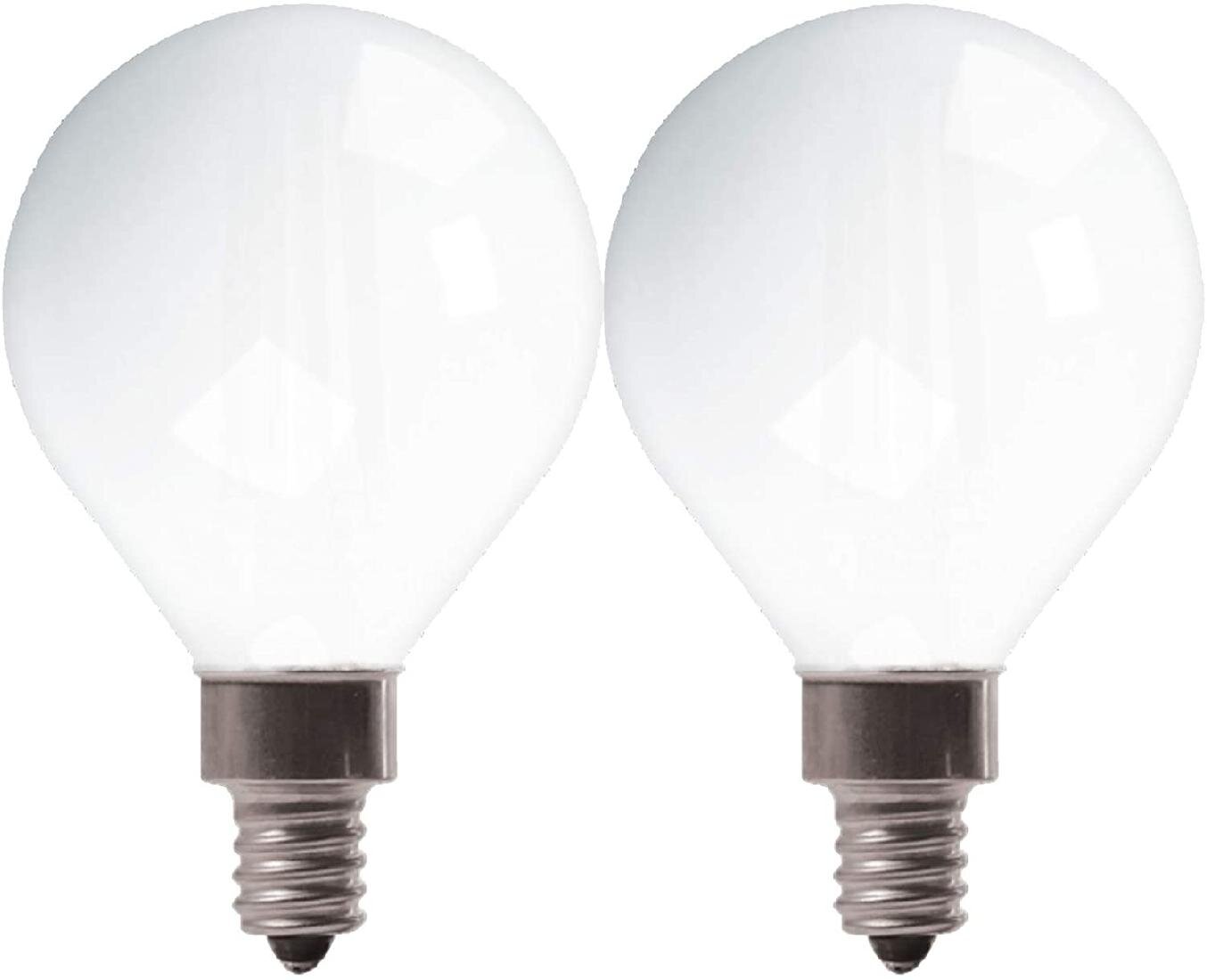 Chandeliers 6 Pack G16.5 Light Bulb LED 4W Kitchen Short Light Bulbs Bedroom 2700K Warm White Dimmable 40W Equivalent E12 Candelabra Bulb 120V Vanity Bulbs Pendant LED G50 Globe Light Bulbs 
