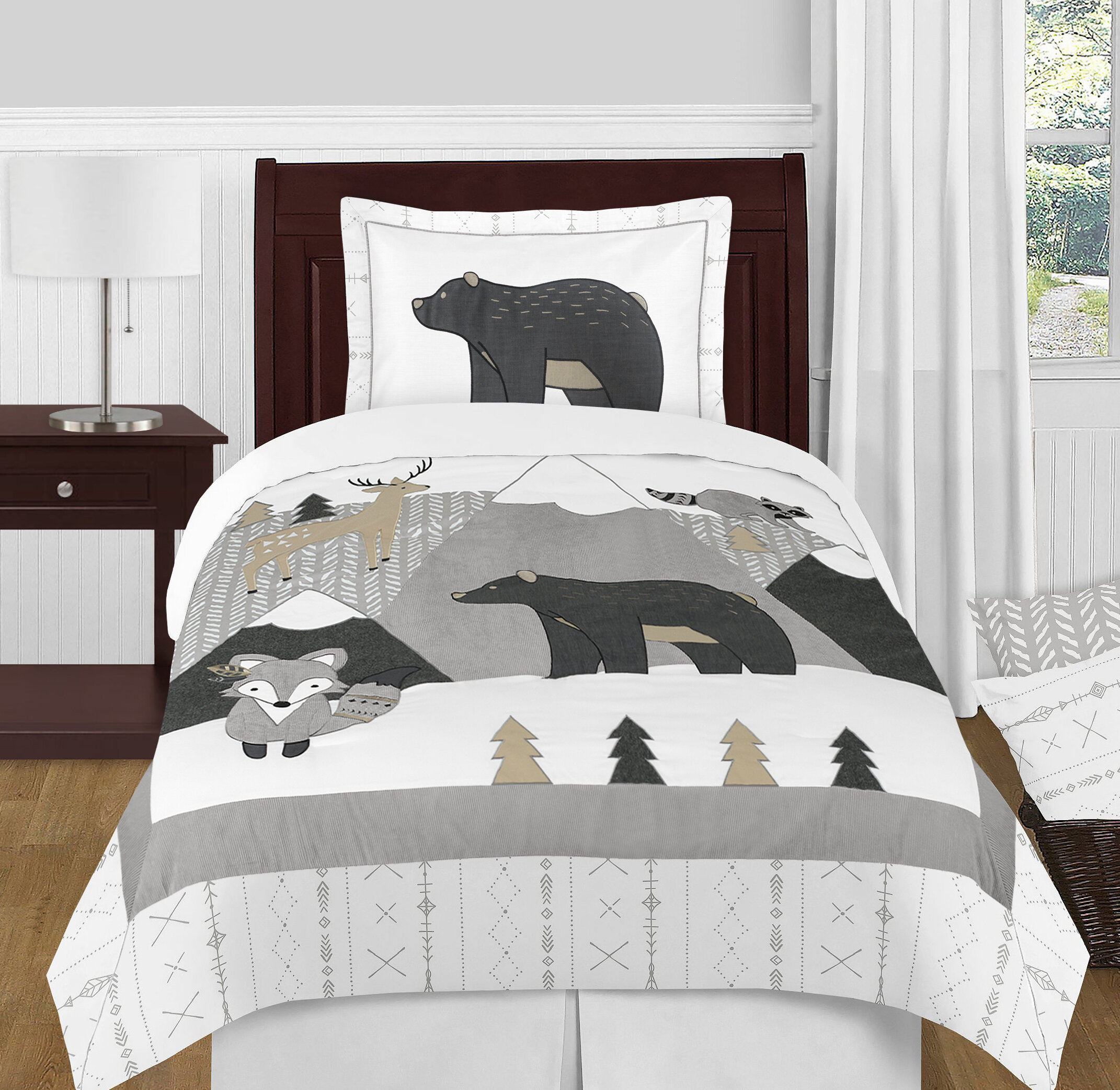 Sweet Jojo Designs Woodland Friends Comforter Set Reviews Wayfairca