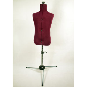 Family Adjustable Child-size Maroon Nylon Mannequin Dress Form