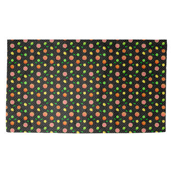 Latitude Run Avicia Peacock 90 S Retro Non Slip Indoor Door Mat Wayfair