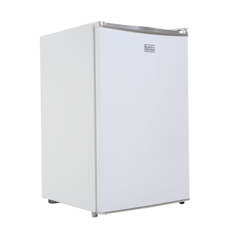 Black Decker Bcrk Series 4 3 Cubic Feet Cu Ft Freestanding Mini Fridge With Freezer Reviews Wayfair