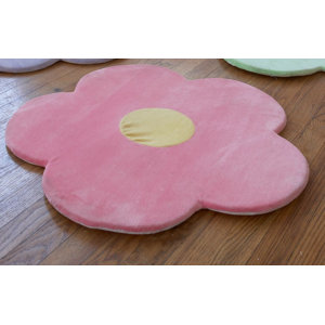 Baldree Daisy Flower Kids Indoor/Outdoor Area Rug