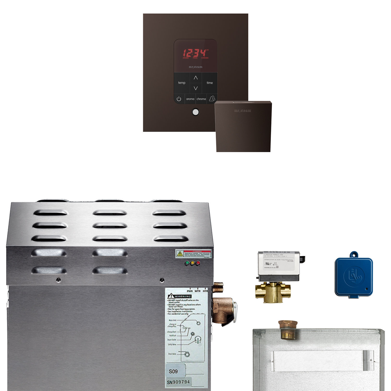 Mr Steam E Series 7 5kw Steam Generator Package Wayfair