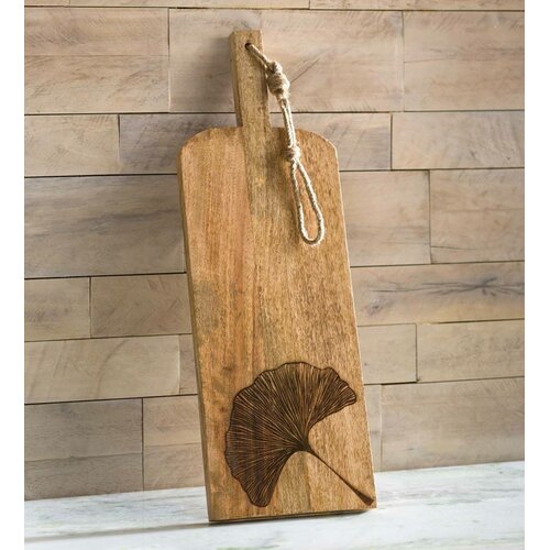 Vivaterra Mango Wood Ginkgo Decorative Cutting Board Wayfair