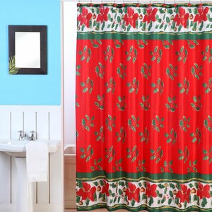 Christmas Shower Curtain Set