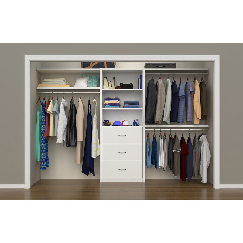 Closetmaid Ecreations 56 W 127 Closet System Reviews Ecreations 56 W 127 Closet System