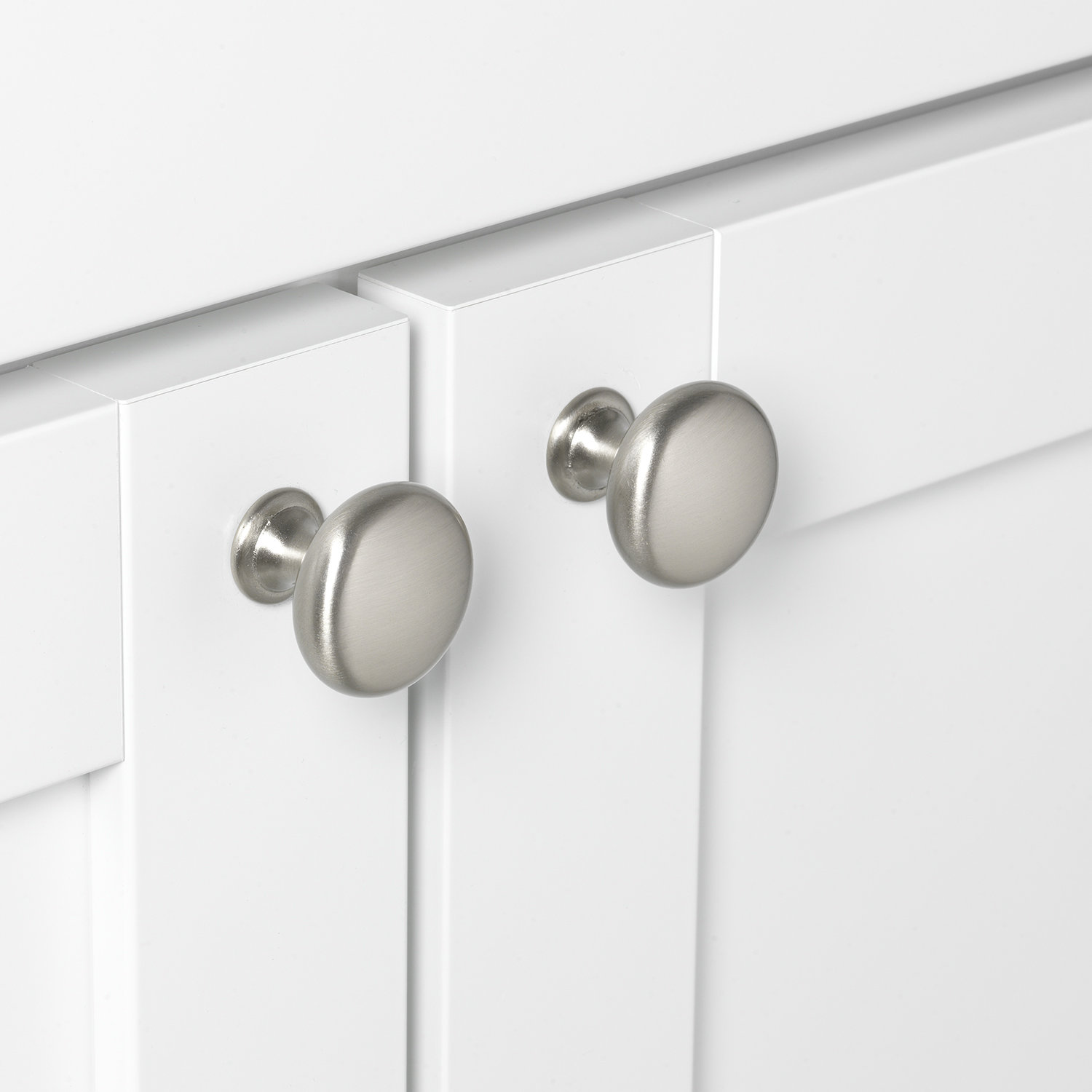 PACK OF 4 Chrome Ball Kitchen Cabinet Drawer Pull Wardrobe Door Knob Lots