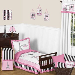 Paris 5 Piece Toddler Bedding Set