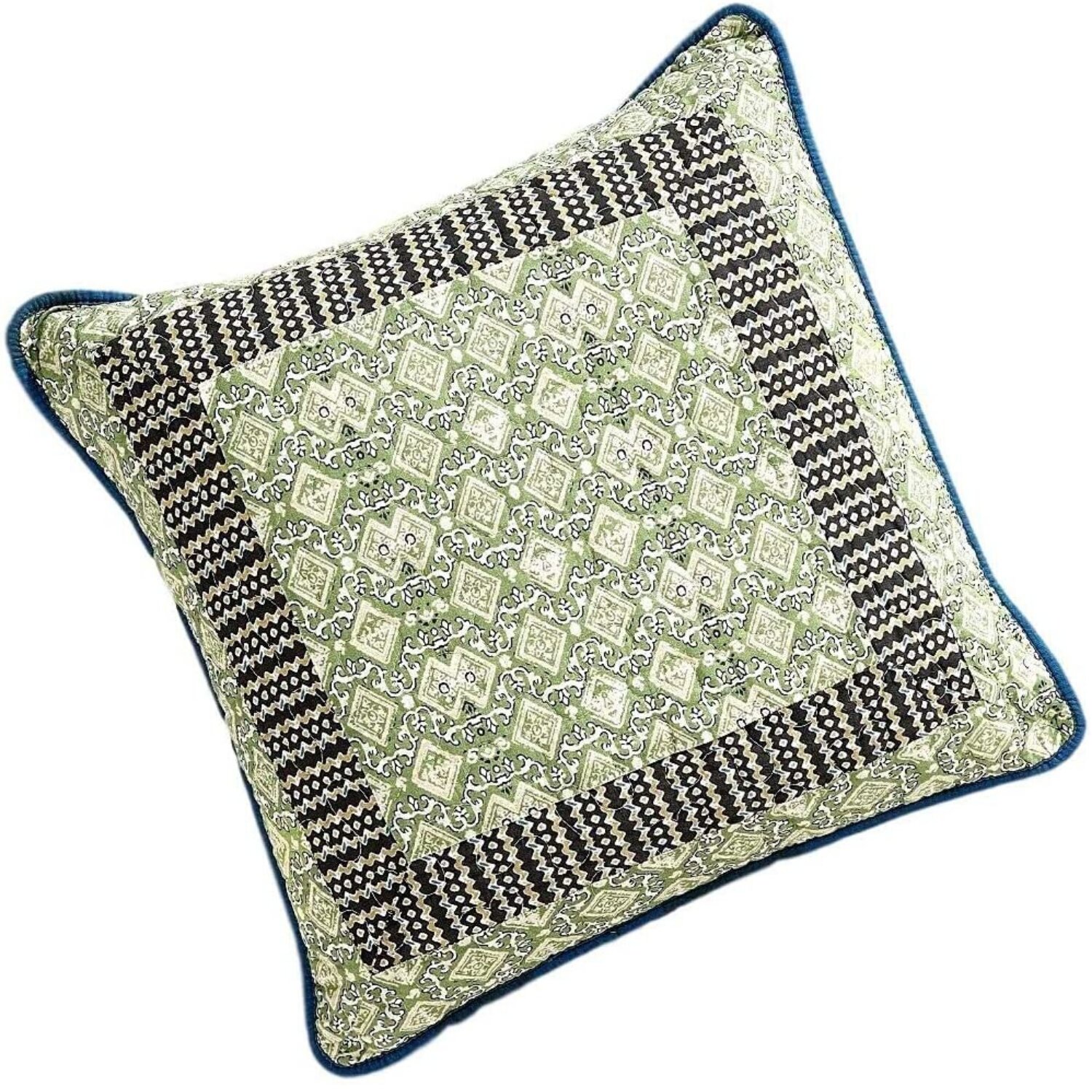 The Pillow Collection Abital Ikat Throw Pillow Cover 