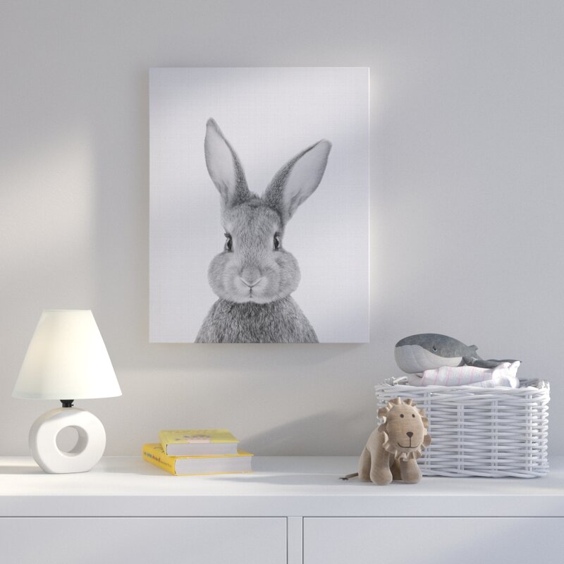 Mack Milo Bunny Canvas Art Reviews Wayfair Ca