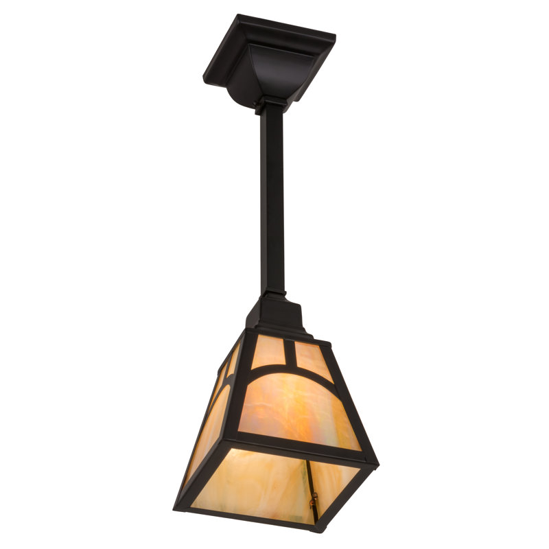 Loon Peak Darrell 1 Light Lantern Geometric Pendant Wayfair