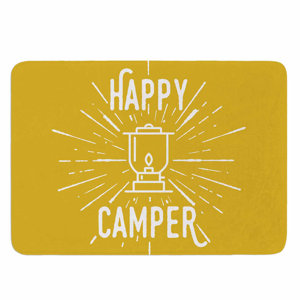 Happy Camper by Jackie Rose Memory Foam Bath Mat