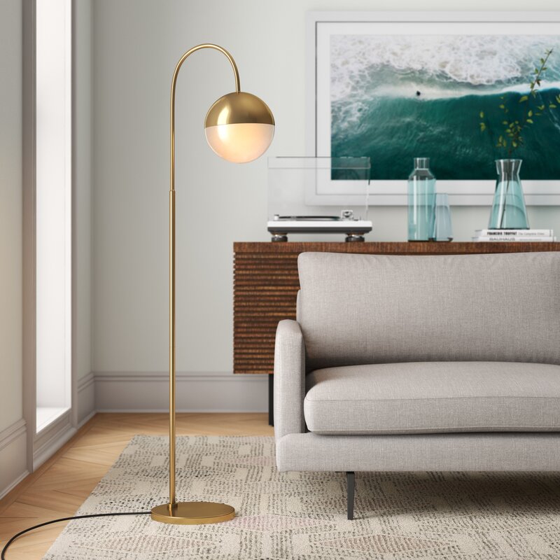 modern floor lamps wayfair