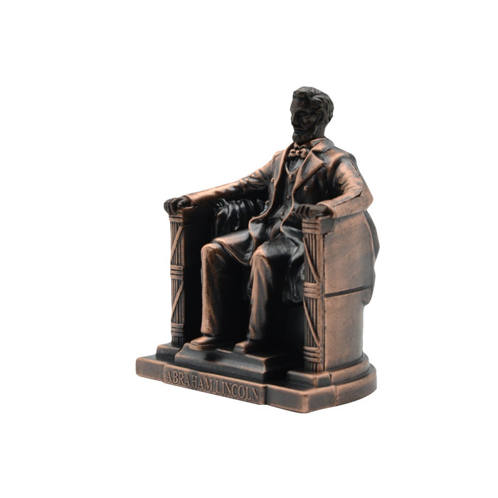 Us President Abraham Lincoln Memorial Die Cast Pencil Sharpener