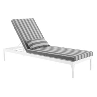 Dane Reclining Chaise Lounge With Cushion Reviews Joss Main