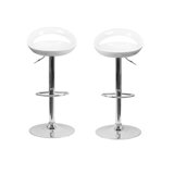 Pariaman Adjustable Height Bar Stool (Set of 2) by Orren Ellis