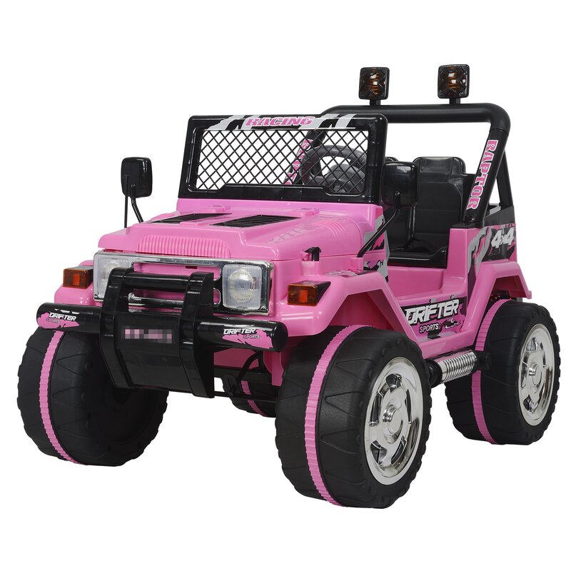 toy pink jeep