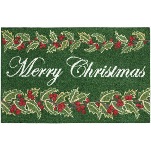 Coleman Once Upon a Christmas Green Area Rug