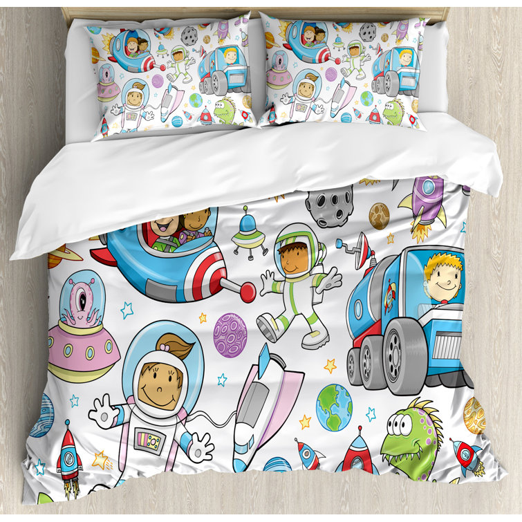 outer space duvet cover
