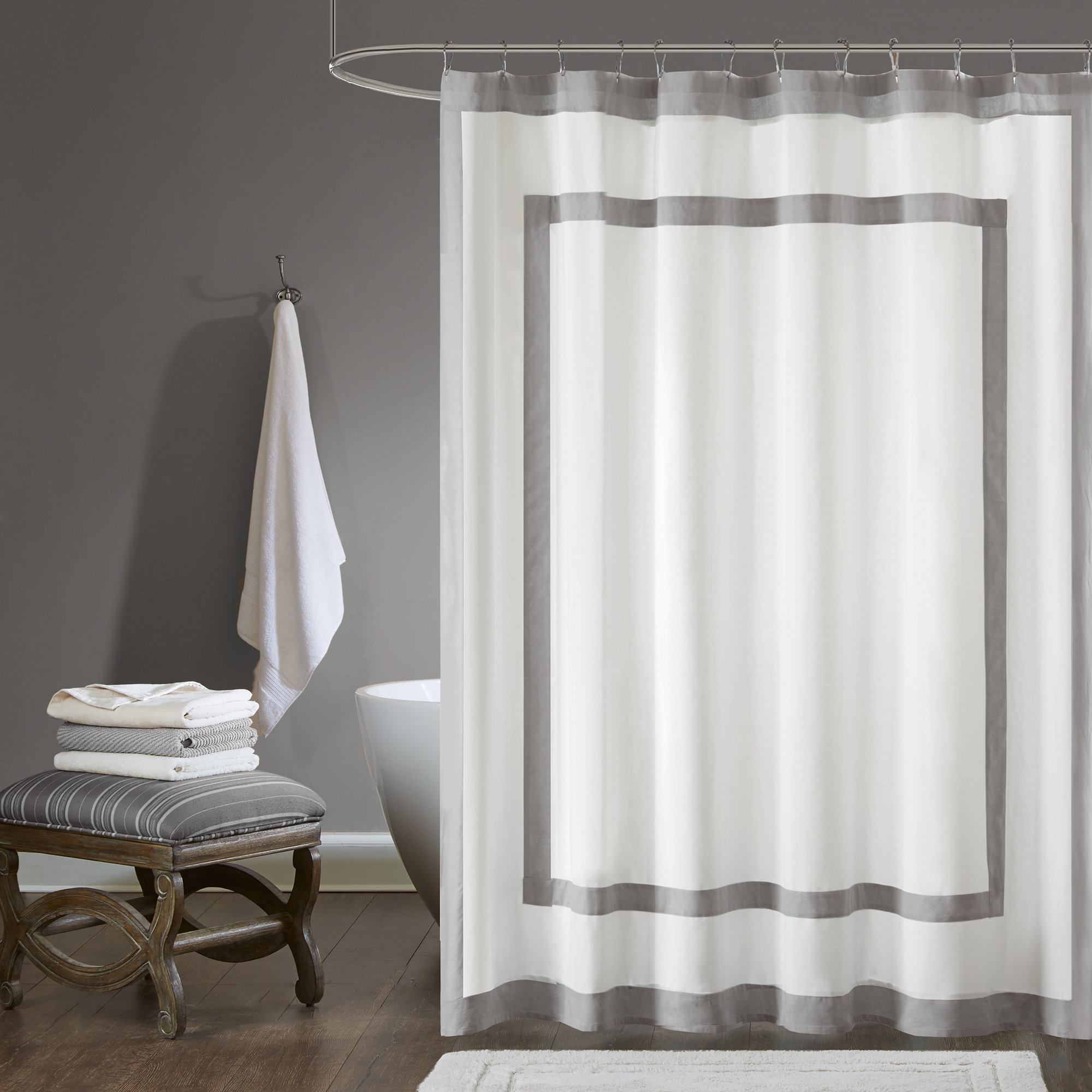 Cohle Cotton Single Shower Curtain Reviews Allmodern