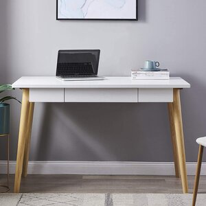 Corrigan Studio® Marthasville Solid Wood Desk & Reviews | Wayfair