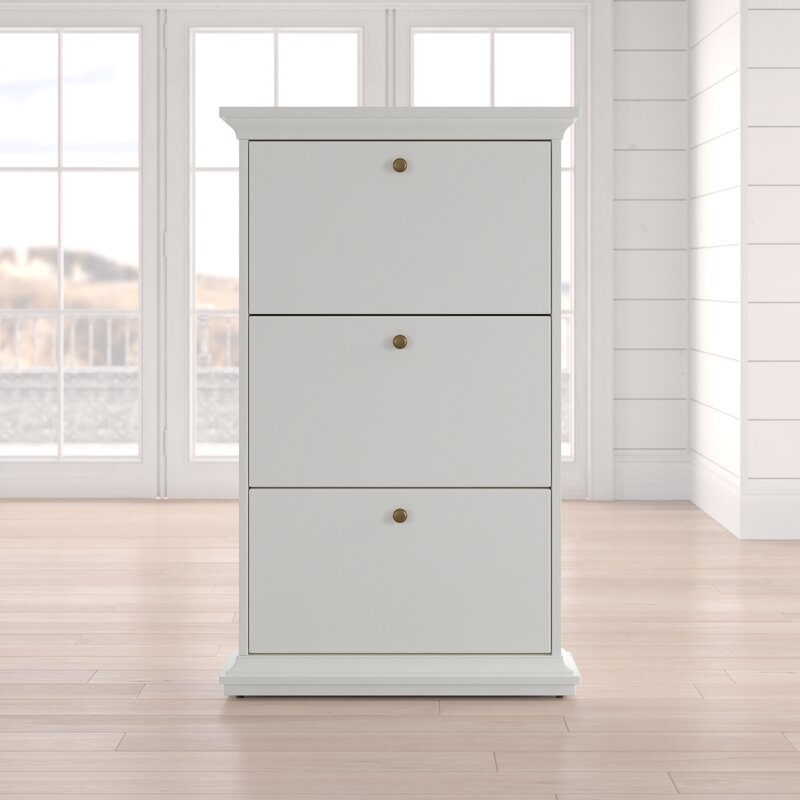 white shoe cubby