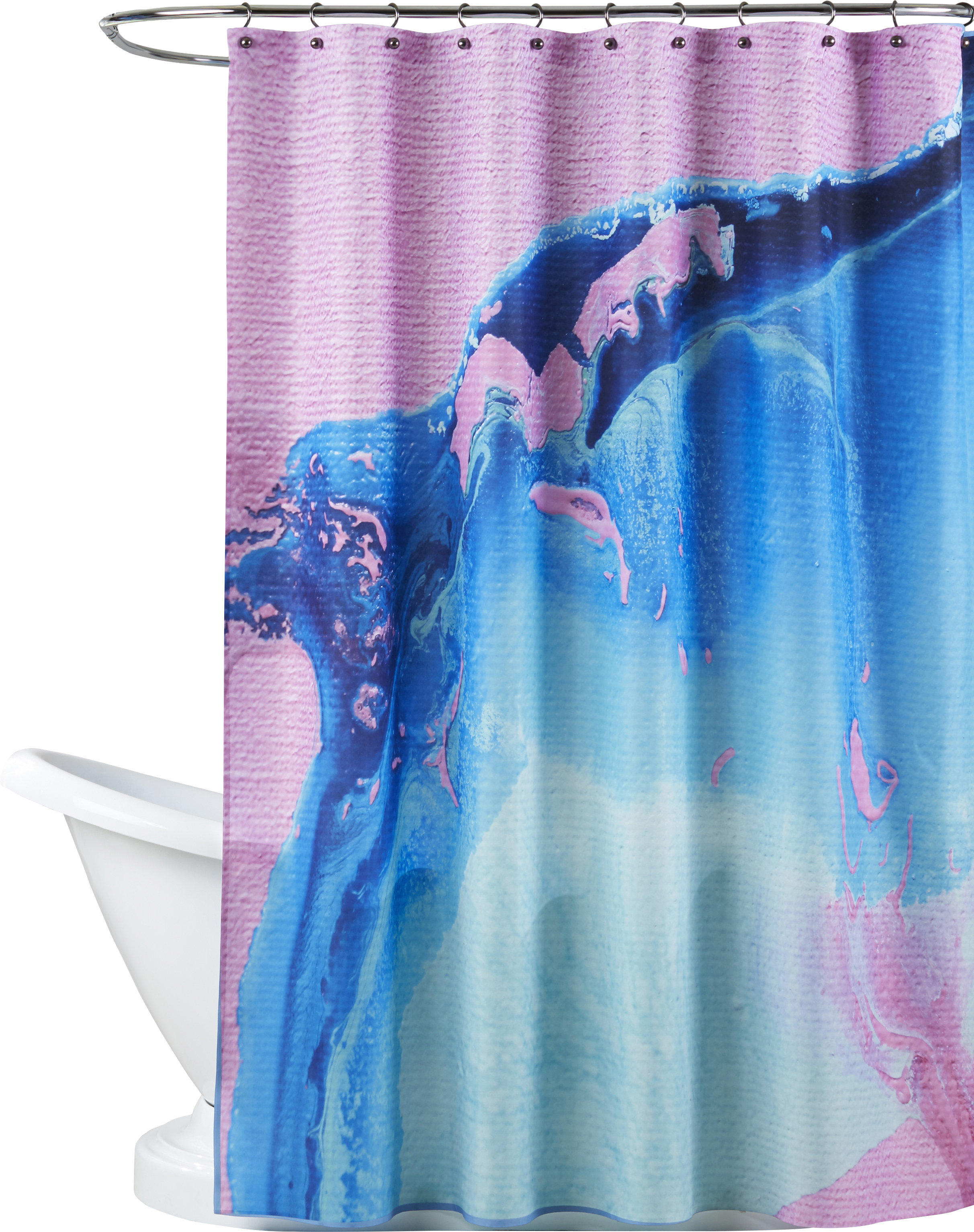 Brayden Studio Deb Mcnaughton Blur Single Shower Curtain Wayfair