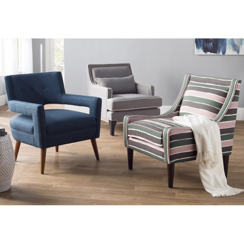 Madison Park Signature Collin Armchair Reviews Wayfair Collin Armchair