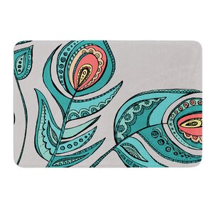 Feathers by Brienne Jepkema Bath Mat