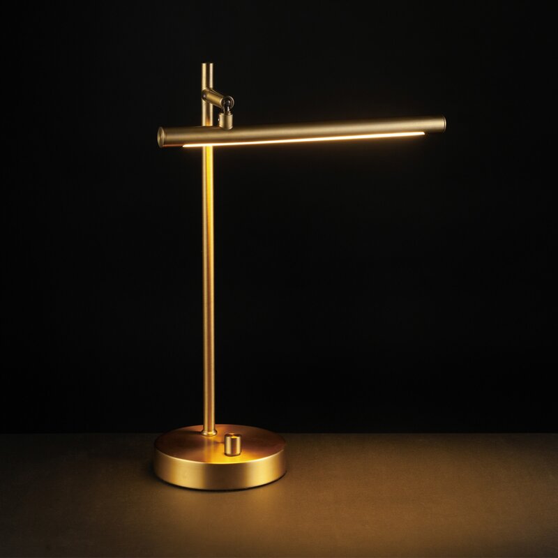 modern brass desk lamp