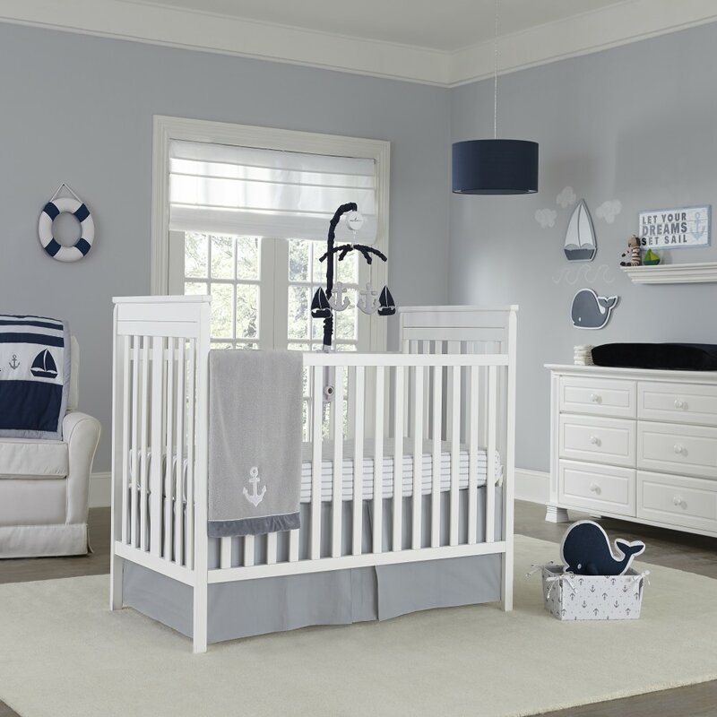 Nautica Kids Nursery Separates Crib Dust Ruffle Wayfair