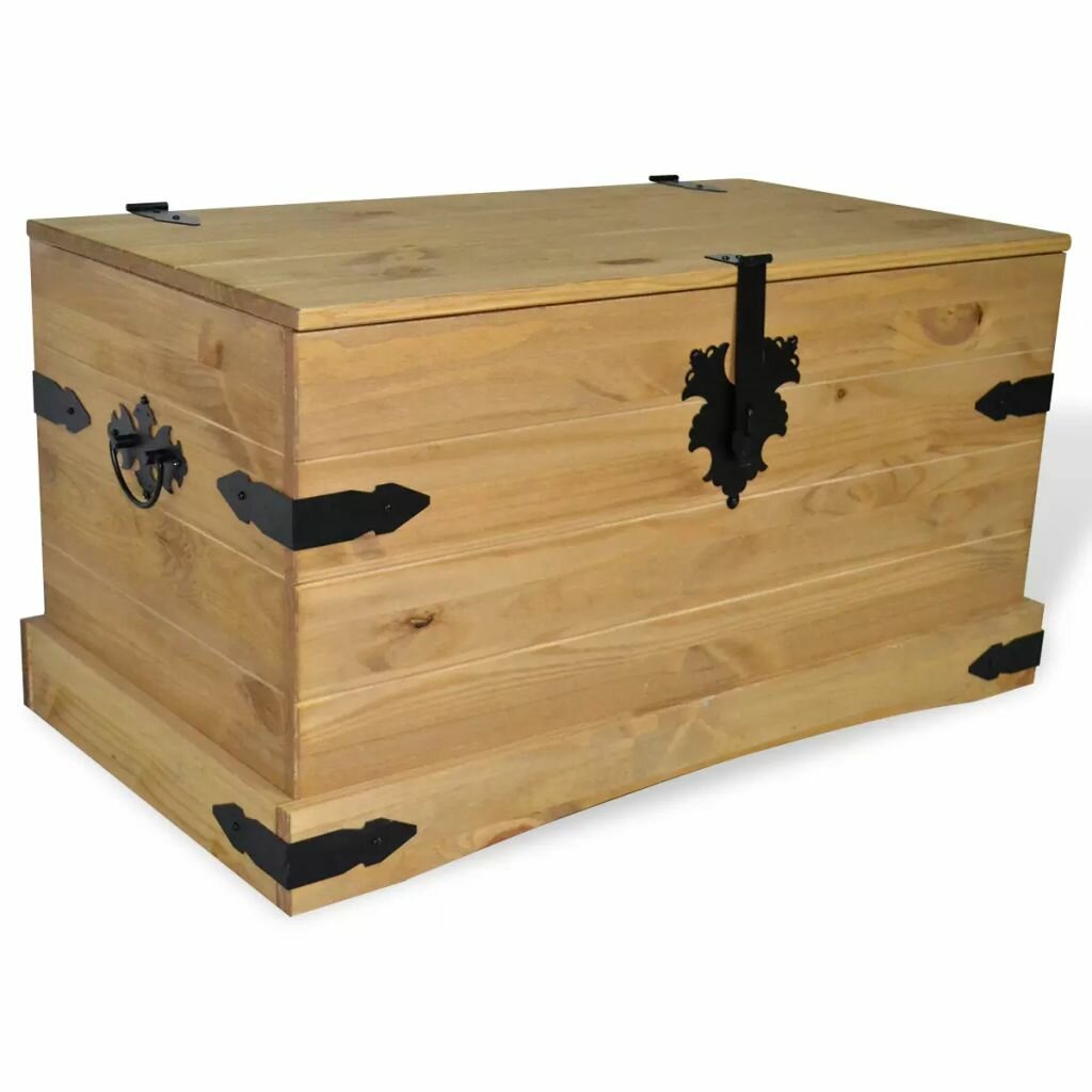 Bloomsbury Market Araiza Mexican Pine Corona Storage Chest Wayfaircouk