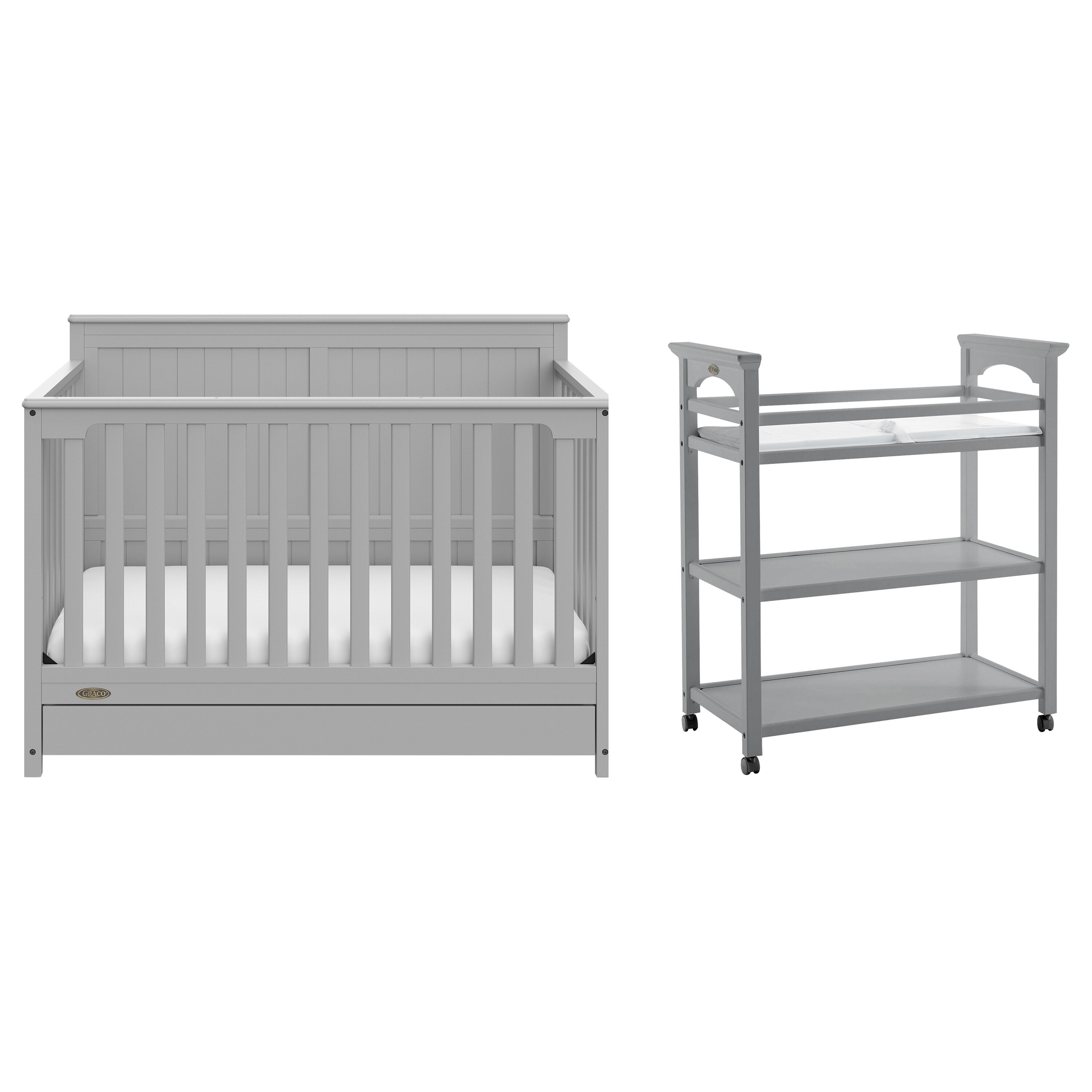 Graco Hadley 4 In 1 Convertible 2 Piece Nursery Furniture Set